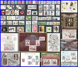 FRANCE- ANNEE 2018 Complète 101 Timbres NEUFS du N° 5198 au 5290 LUXE MNH