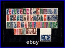 FRANCE ANNEE COMPLETE 1938 / n° 372/418 / MNH / TTBE FRANCE ANNEE COMPLETE 1938 / n° 372/418 / MNH / TTBE
