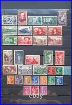 FRANCE. Année 1937. Complète (sauf Pexip) Neuf (34 timbres)