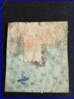 FRANCE CERES 15 c vert, Yvert n° 2 1850, 2 marges, 4 filets Etoile + Stamp
