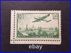 FRANCE PA N° 14 2 Bdf Neuf Signé CALVES TBC. Sans ch. 1er choix Luxe
