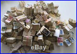 FRANCE Stock de 32.500 timbres en bottes LOT BIEN ET VARIE °is18/v941