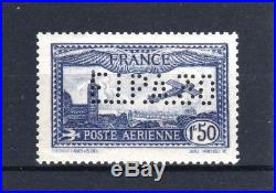 FRANCE TIMBRE STAMP AVION 6 c 1F50 OUTREMER EIPA 30 NEUF xx LUXE SIGNE T615