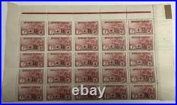 FRANCE TIMBRE YVERT 168 +25s 1+1f Orphelins de la guerre feuille 25 timbres neuf