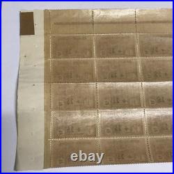 FRANCE TIMBRE YVERT 168 +25s 1+1f Orphelins de la guerre feuille 25 timbres neuf