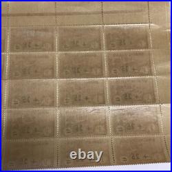 FRANCE TIMBRE YVERT 168 +25s 1+1f Orphelins de la guerre feuille 25 timbres neuf