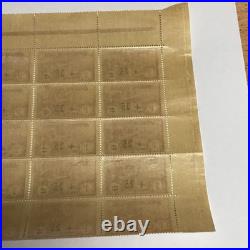 FRANCE TIMBRE YVERT 168 +25s 1+1f Orphelins de la guerre feuille 25 timbres neuf