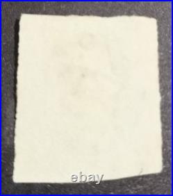 FRANCE TIMBRE YVERT n°2 CERES 15c Vert 1850, 3 marges 3 filets