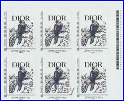 == FRANCE. Très rare planche de 30 timbres 100 g MTMA Christian Dior 2024 ==