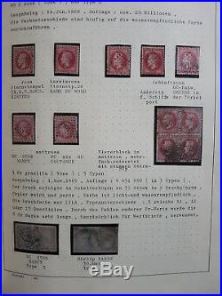 FRANCE collection classique #59 timbres n°32 & 33 dont bloc de 4 BFE ancre PC +