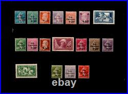 FRANCE n° 246/48, 249/51, 252b (III), 253/55, 256, 266/68, 269, 275/77 /MH/TTBE
