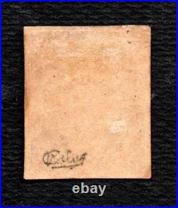 FRANCE n°6 N aspect TB et signé avec certificat cote 14 000 euros! RARE