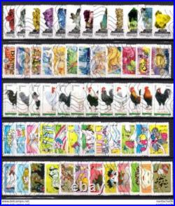 FRANCE oblitéré LOT 115 Séries différentes de 2024 a 2005