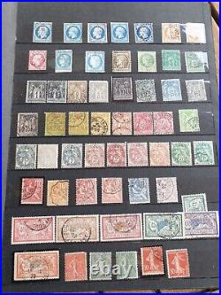 FRANCE timbres 1850 a 1970 Neufs ou oblt