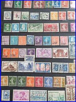 FRANCE timbres 1850 a 1970 Neufs ou oblt