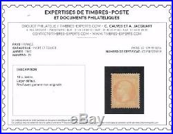France 1849-1872 95% des Timbres Classique Yvert et Tellier- Cote énorme