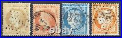 France 1849/1890 Superbe collection 40 timbres Napoléon Cérès TB 1er choix