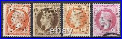 France 1849/1890 Superbe collection 57 timbres Napoléon Cérès TB 1er choix