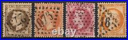 France 1852/1875 SUPERBE collection 32 timbres Napoléon Cérès TB 1er choix