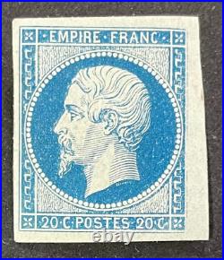 France 1854. Napoleon III N° 14a. Neuf / T B E. Cote 450
