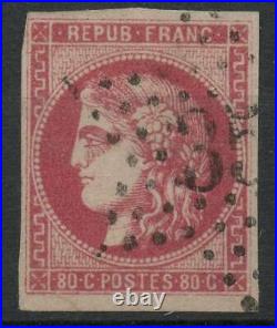 France (1870) N 49 (o) Etoile 35 Signe