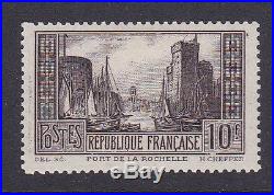 France 1929/31. N°261b 10fr Brun Noir Neuf X Tres Beau. 5250 A309
