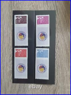 France 2004 Timbres Philapostel 3729a / 3729b / 3729ca / 3729d