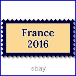 France 2016 année complète de timbres neufs