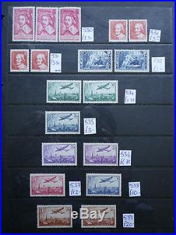 France All Mint, Priced to sell many years ago. Very High Cat! (94 pics)
