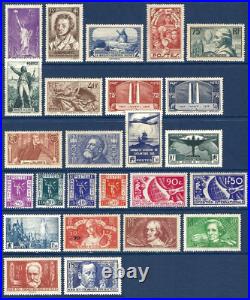 France Année 1936 Complète Timbres Neufs Tbe Cote 1367,00