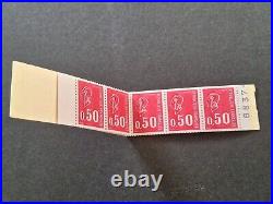 France / Carnet 10 Timbres N° 1664-C4 Code Postal Avec Tirets Confectionneuse 2