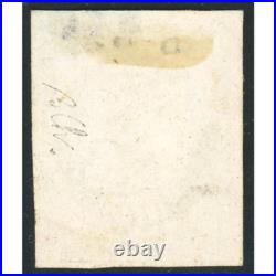 France Cérès N°3 Timbre Oblitéré Cachet A Date Type 13 Signé Brun, Rare