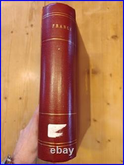 France Classeur pour timbre reliure Cérès présidence Années 1930 à 1949 complet