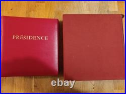 France Classeur pour timbre reliure Cérès présidence Années 1996 à 1999 complet