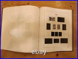 France Classeur pour timbre reliure Davo Luxe Années 1849 1970 complet P1 à 113