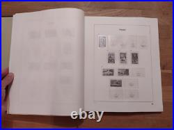 France Classeur pour timbre reliure Davo Luxe Années 1958 1974 complet P73 à 127