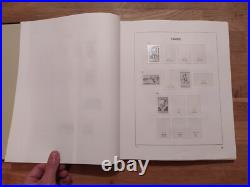 France Classeur pour timbre reliure Davo Luxe Années 1958 1974 complet P73 à 127
