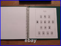 France Classeur pour timbre reliure Yvert Tellier Supra Années 1987 1993 complet