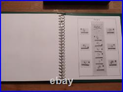 France Classeur pour timbre reliure Yvert Tellier Supra Années 1987 1993 complet