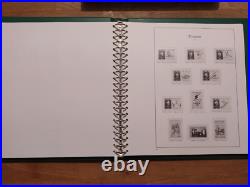 France Classeur pour timbre reliure Yvert Tellier Supra Années 1987 1993 complet