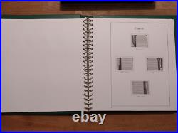 France Classeur pour timbre reliure Yvert Tellier Supra Années 1987 1993 complet