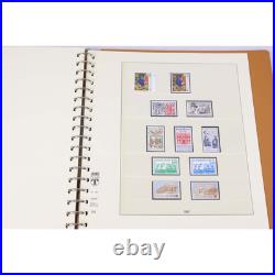 France, Collection De 1980 À 1988 Timbres Neufs Dans Album Lindner