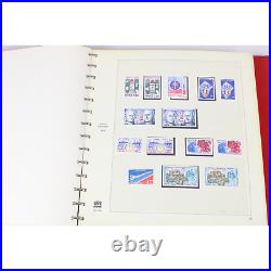 France Collection De Timbres De 1975 A 1986 Neufs Album Safe Valeur Faciale 210