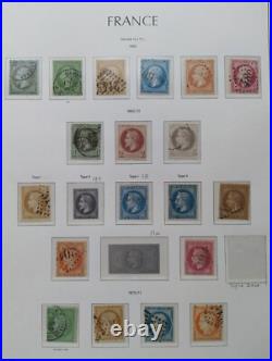 France Collection Timbres Classiques 1862/ 1871 Napoleon III Ceres (368)
