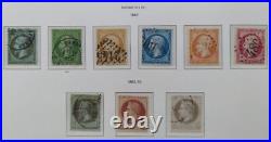 France Collection Timbres Classiques 1862/ 1871 Napoleon III Ceres (368)