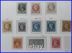 France Collection Timbres Classiques 1862/ 1871 Napoleon III Ceres (368)