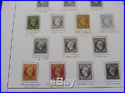 £££ France Collection timbres Classiques Napoléon Cérès sage Cote +30 000