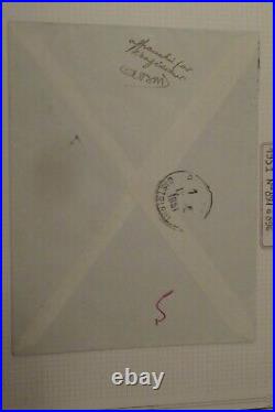France HC cat yt n°891 à 896 sur lettre recommandée du 11 06 1951