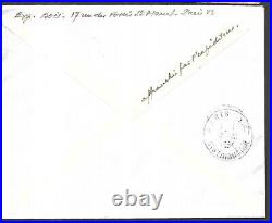 France HC cat yt n° 989à 994 sur lettre recommandée du 06 10 1954