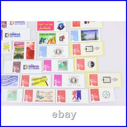 France, Lot De 63 Timbres Personnalisés Autoadhésifs Avec Vignettes, Neufs